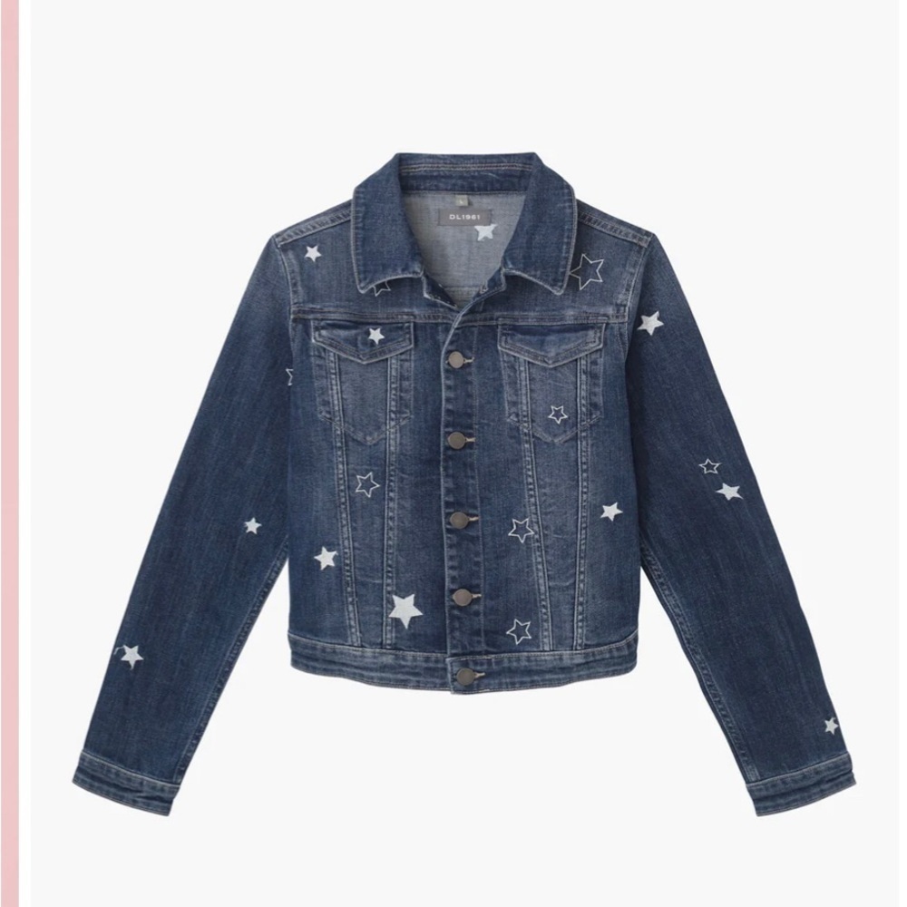 Kids Denim Star Jacket